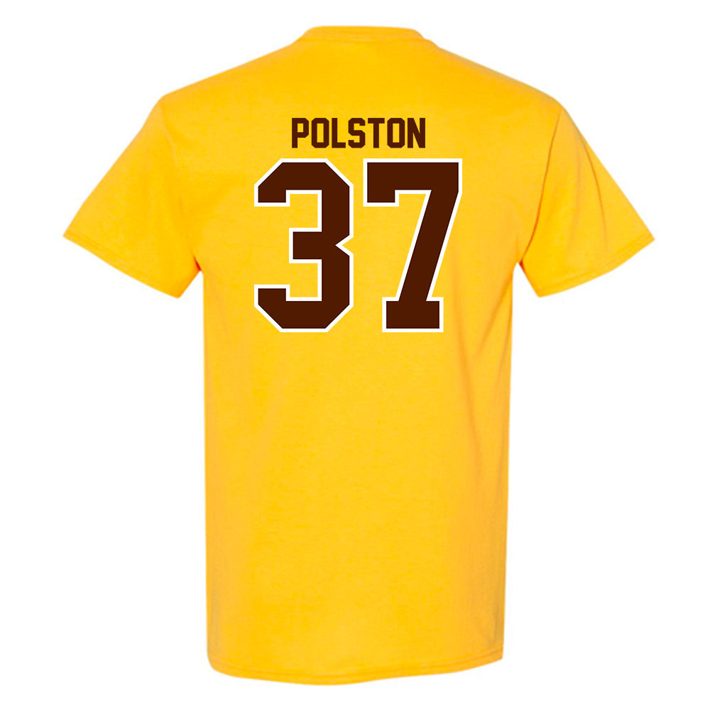 Western Michigan - NCAA Men's Ice Hockey : Michael Polston - Classic Shersey T-Shirt-1