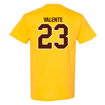 Western Michigan - NCAA Men's Ice Hockey : Liam Valente - Classic Shersey T-Shirt-1