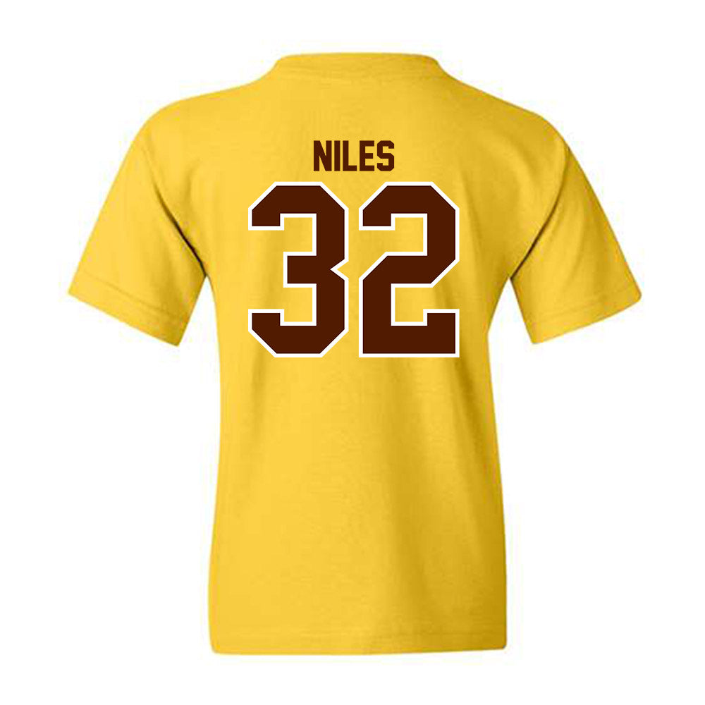 Western Michigan - NCAA Softball : Analeez Niles - Classic Shersey Youth T-Shirt-1