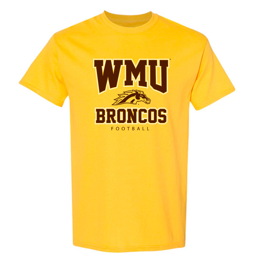 Western Michigan - NCAA Football : Brodon Moore - Classic Shersey T-Shirt-0