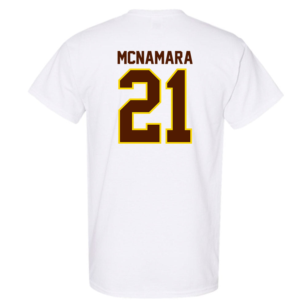 Western Michigan - NCAA Men's Ice Hockey : Luke McNamara - Classic Shersey T-Shirt-1