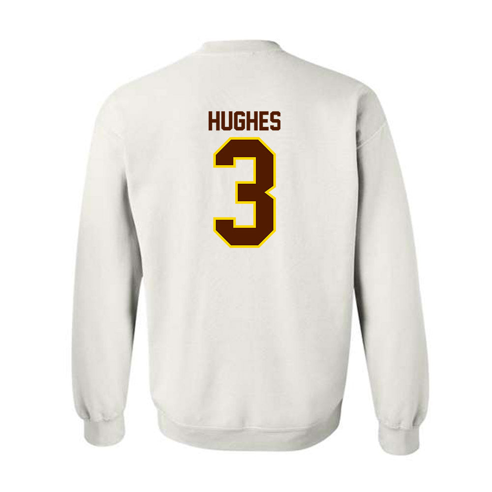 Western Michigan - NCAA Football : Harper Hughes - Classic Shersey Crewneck Sweatshirt-1
