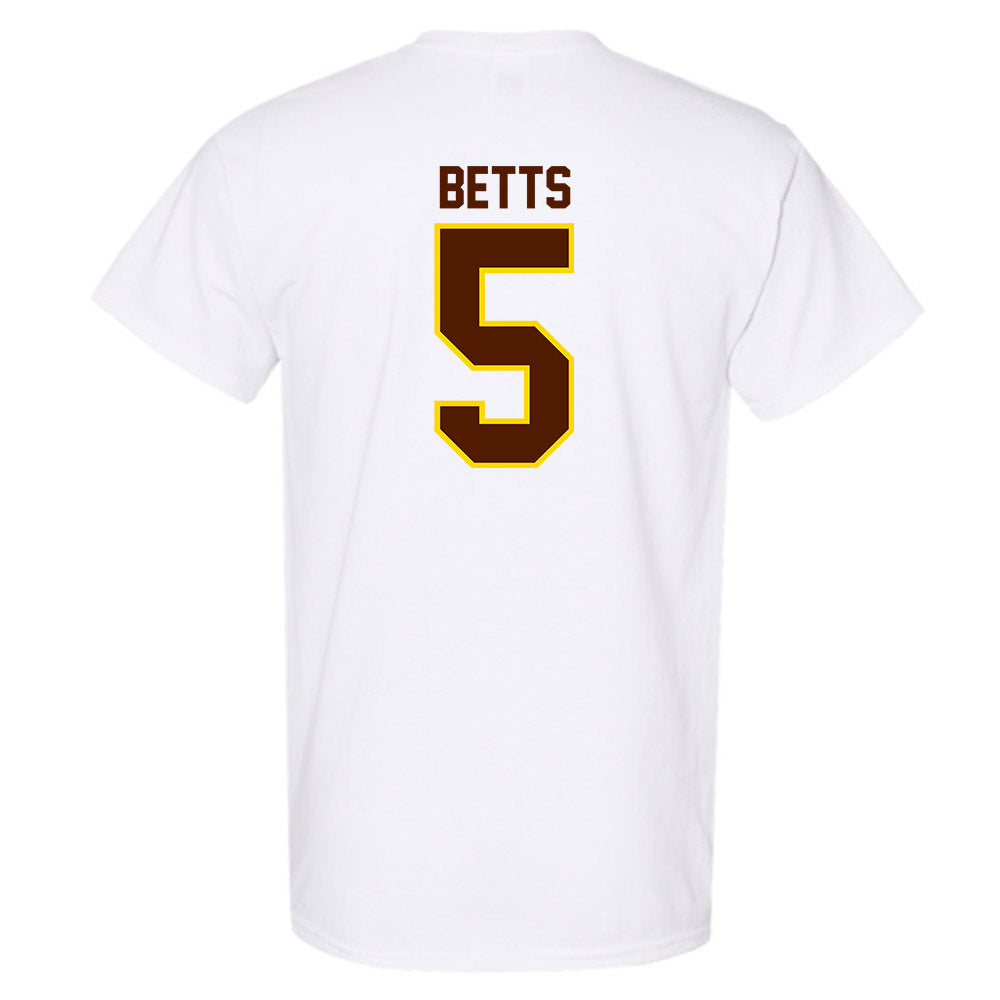 Western Michigan - NCAA Football : Justyce Betts - Classic Shersey T-Shirt-1