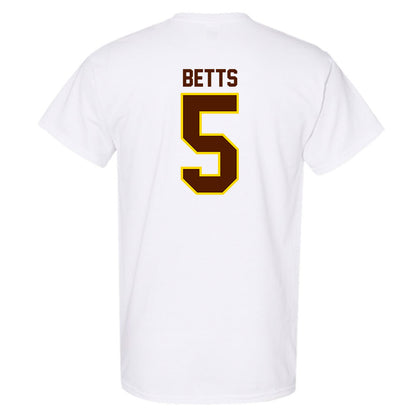 Western Michigan - NCAA Football : Justyce Betts - Classic Shersey T-Shirt-1