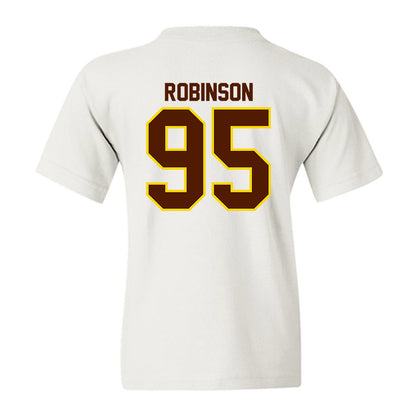 Western Michigan - NCAA Football : DeShawn Robinson - Classic Shersey Youth T-Shirt-1