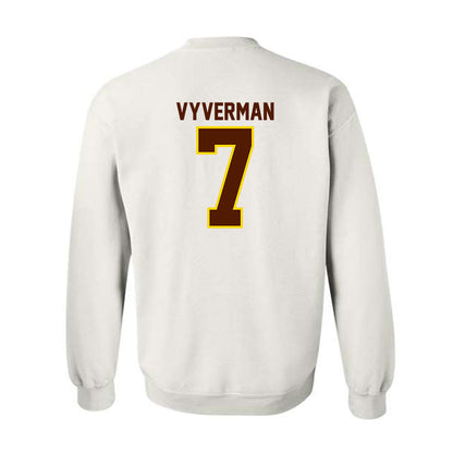 Western Michigan - NCAA Women's Basketball : Casey Vyverman - Classic Shersey Crewneck Sweatshirt-1
