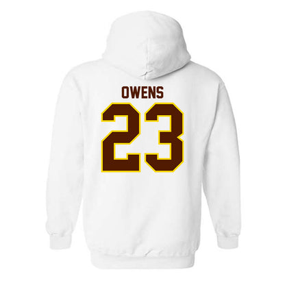 Western Michigan - NCAA Football : Tahj Owens - Classic Shersey Hooded Sweatshirt-1