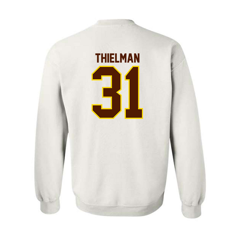 Western Michigan - NCAA Baseball : Avery Thielman - Classic Shersey Crewneck Sweatshirt-1