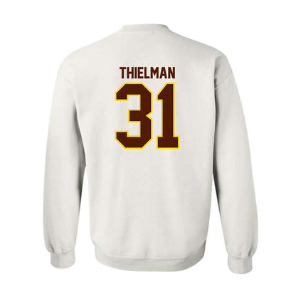 Western Michigan - NCAA Baseball : Avery Thielman - Classic Shersey Crewneck Sweatshirt-1