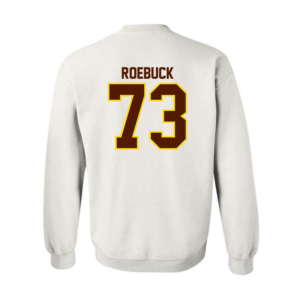 Western Michigan - NCAA Football : Ben Roebuck - Classic Shersey Crewneck Sweatshirt-1