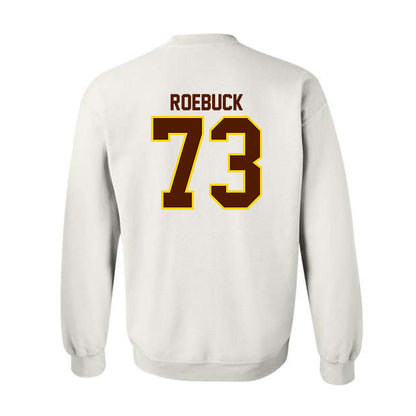 Western Michigan - NCAA Football : Ben Roebuck - Classic Shersey Crewneck Sweatshirt-1