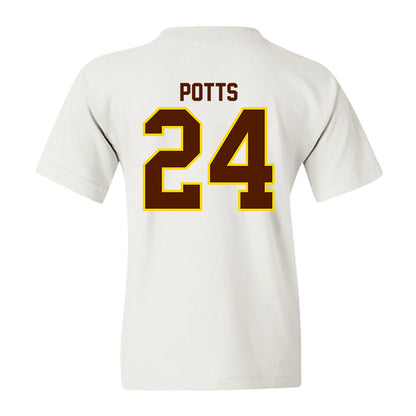 Western Michigan - NCAA Softball : Hannah Potts - Classic Shersey Youth T-Shirt-1