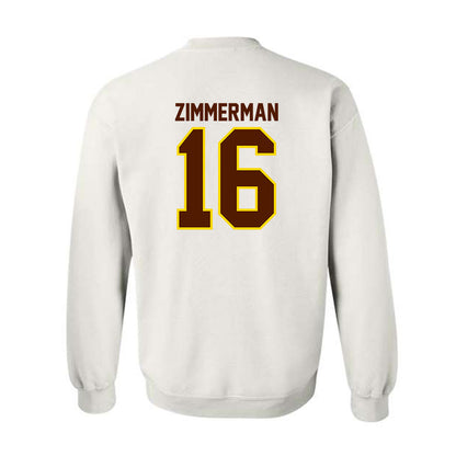 Western Michigan - NCAA Women's Volleyball : Briawna Zimmerman - Classic Shersey Crewneck Sweatshirt-1