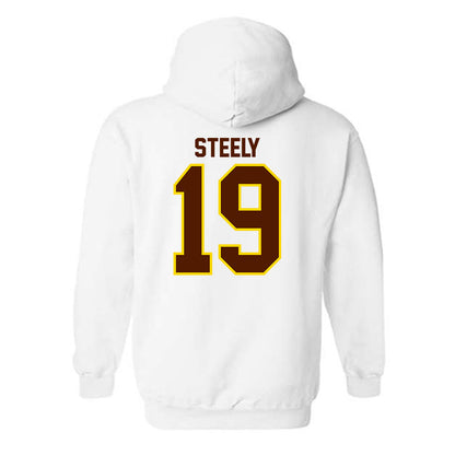 Western Michigan - NCAA Football : Braden Steely - Classic Shersey Hooded Sweatshirt-1