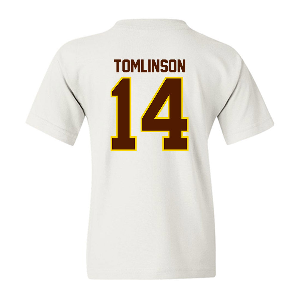 Western Michigan - NCAA Baseball : Ty Tomlinson - Classic Shersey Youth T-Shirt-1