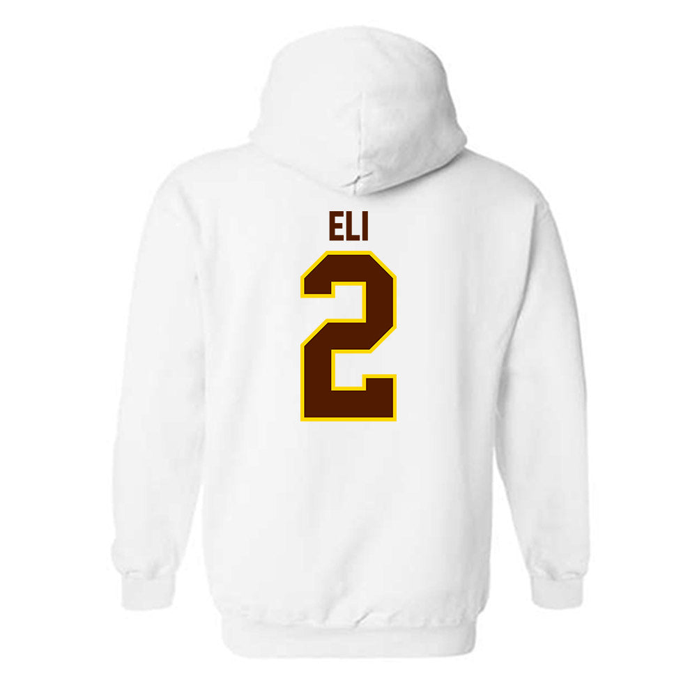 Western Michigan - NCAA Men's Basketball : Joshua Eli - Classic Shersey Hooded Sweatshirt-1