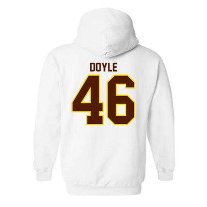 Western Michigan - NCAA Football : Drew Doyle - Classic Shersey Hooded Sweatshirt-1