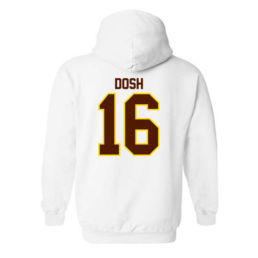 Western Michigan - NCAA Football : Jaxson Dosh - Classic Shersey Hooded Sweatshirt-1