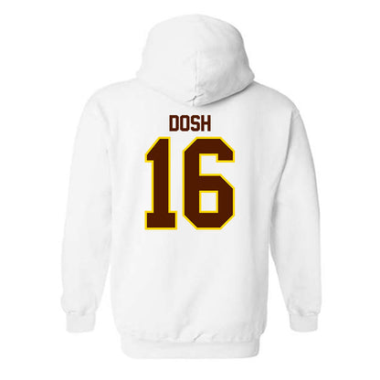 Western Michigan - NCAA Football : Jaxson Dosh - Classic Shersey Hooded Sweatshirt-1