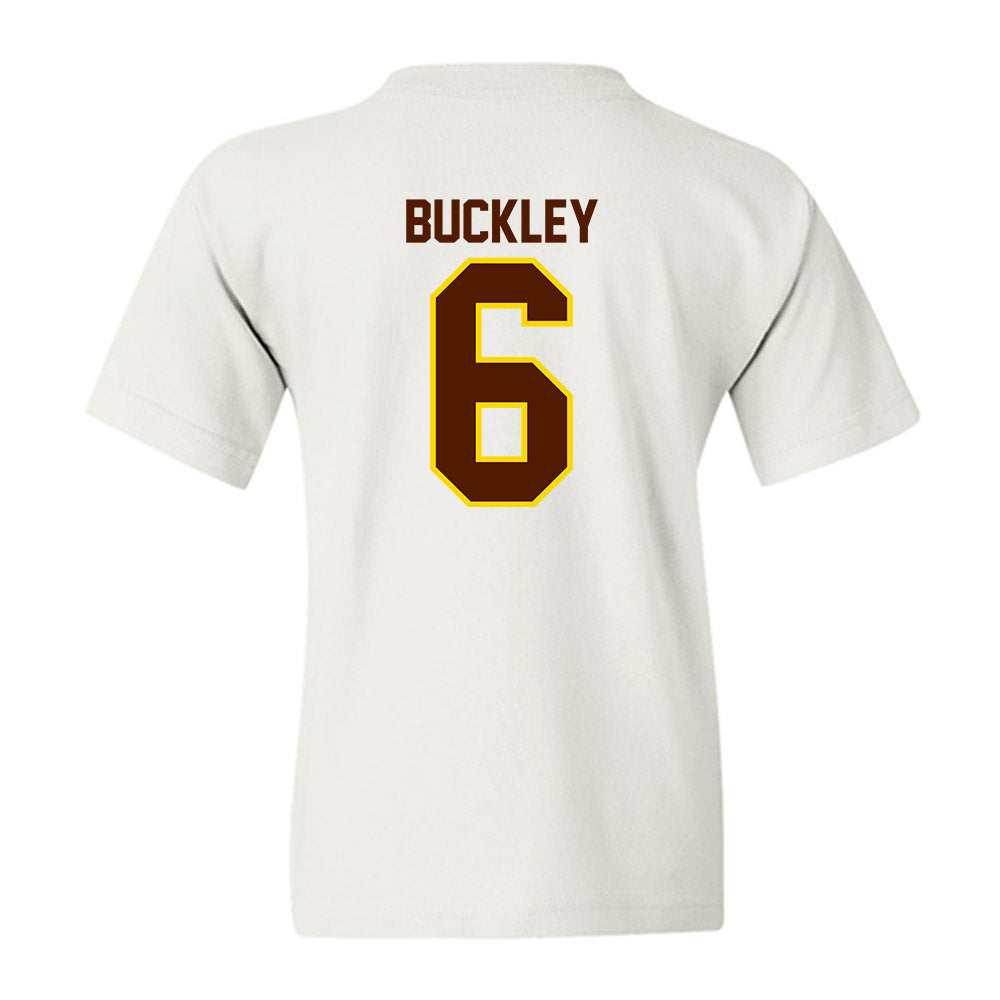 Western Michigan - NCAA Football : Jalen Buckley - Classic Shersey Youth T-Shirt-1