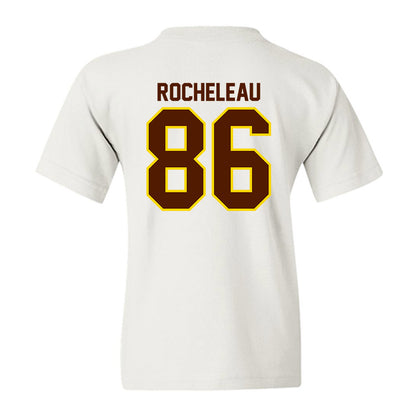 Western Michigan - NCAA Football : Ryan Rocheleau - Classic Shersey Youth T-Shirt-1