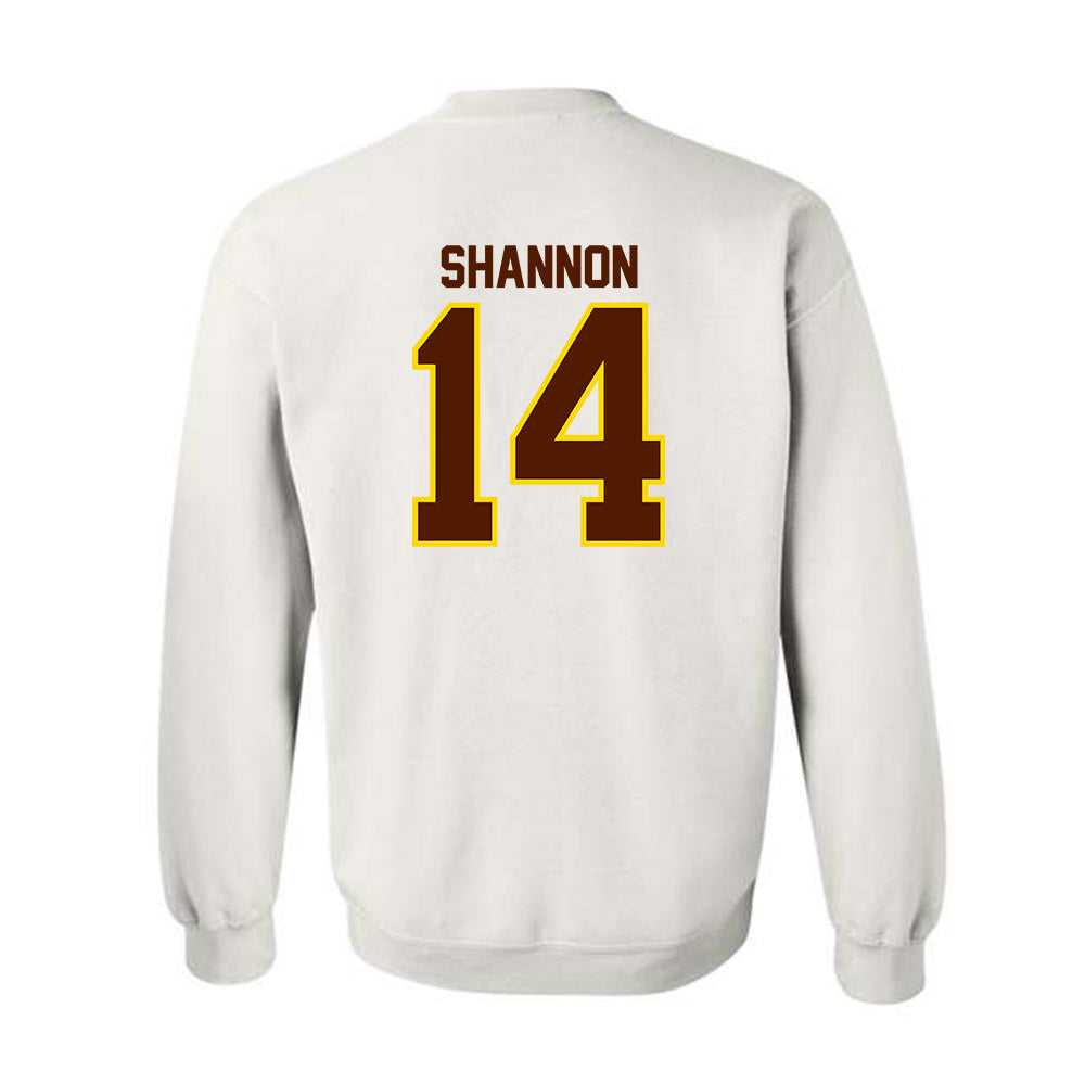 Western Michigan - NCAA Men's Soccer : Christian Shannon - Classic Shersey Crewneck Sweatshirt-1