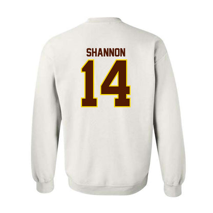 Western Michigan - NCAA Men's Soccer : Christian Shannon - Classic Shersey Crewneck Sweatshirt-1