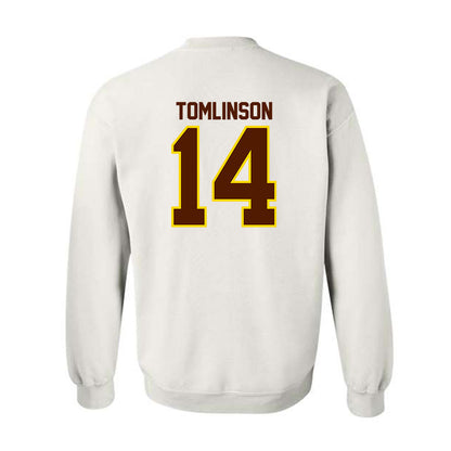 Western Michigan - NCAA Baseball : Ty Tomlinson - Classic Shersey Crewneck Sweatshirt-1