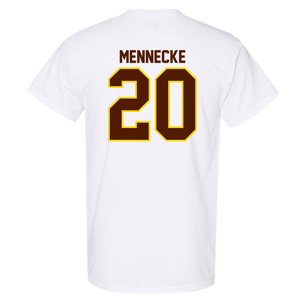 Western Michigan - NCAA Baseball : Mark Mennecke - Classic Shersey T-Shirt-1