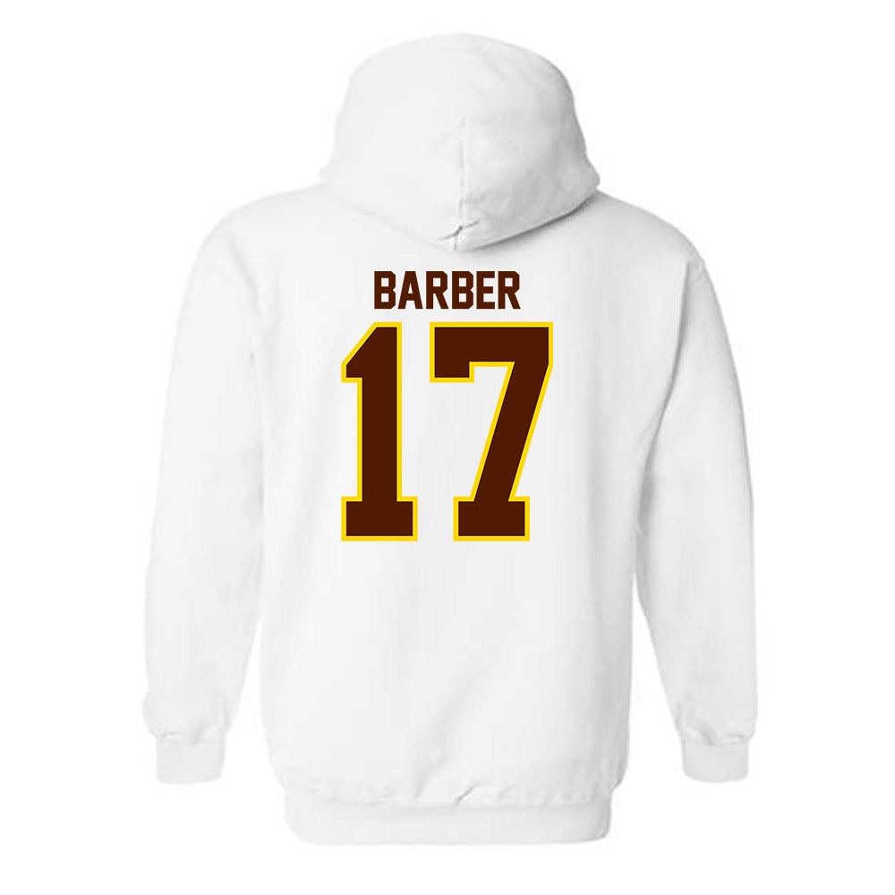 Western Michigan - NCAA Football : Camron Barber - Classic Shersey Hooded Sweatshirt-1