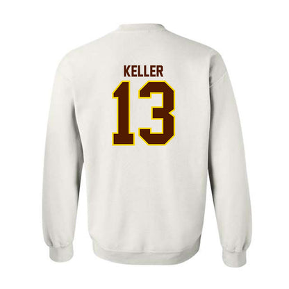Western Michigan - NCAA Men's Ice Hockey : Jordan Keller - Classic Shersey Crewneck Sweatshirt-1