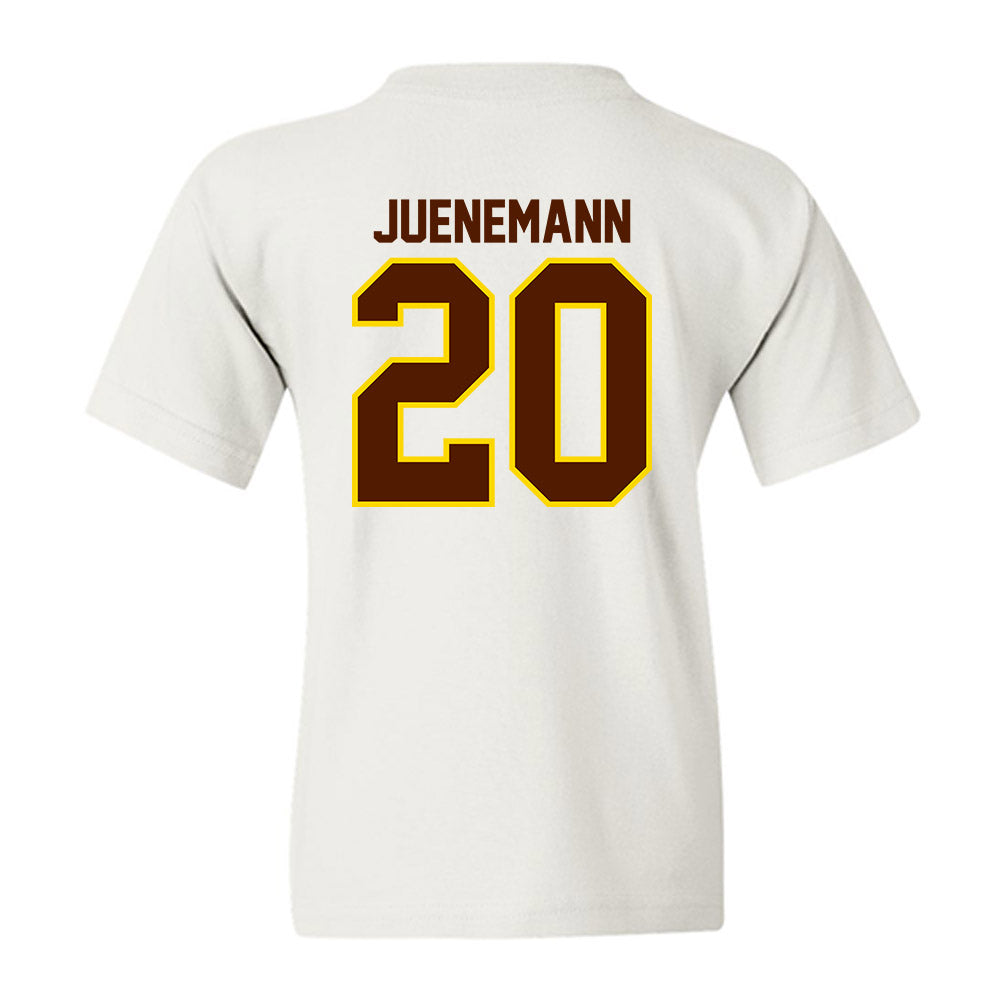 Western Michigan - NCAA Men's Basketball : Janis Juenemann - Classic Shersey Youth T-Shirt-1
