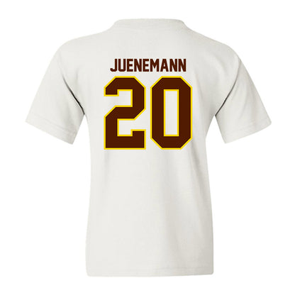 Western Michigan - NCAA Men's Basketball : Janis Juenemann - Classic Shersey Youth T-Shirt-1