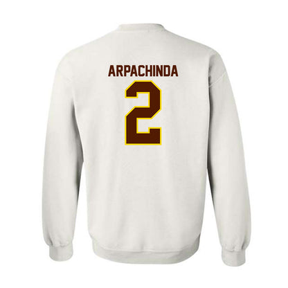 Western Michigan - NCAA Men's Soccer : Braxton Arpachinda - Classic Shersey Crewneck Sweatshirt-1