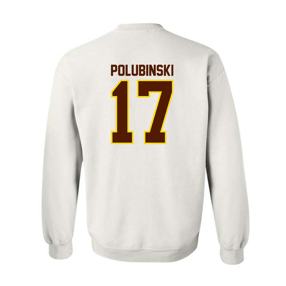 Western Michigan - NCAA Baseball : Josh Polubinski - Classic Shersey Crewneck Sweatshirt-1