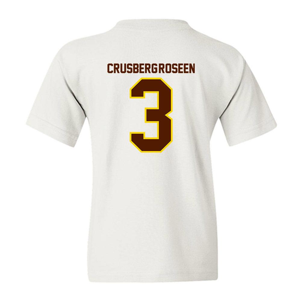 Western Michigan - NCAA Men's Ice Hockey : Cole Crusberg-Roseen - Classic Shersey Youth T-Shirt-1