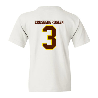 Western Michigan - NCAA Men's Ice Hockey : Cole Crusberg-Roseen - Classic Shersey Youth T-Shirt-1
