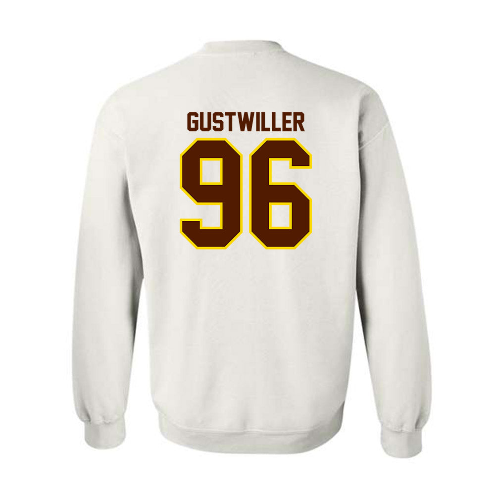 Western Michigan - NCAA Football : Dalton Gustwiller - Classic Shersey Crewneck Sweatshirt-1