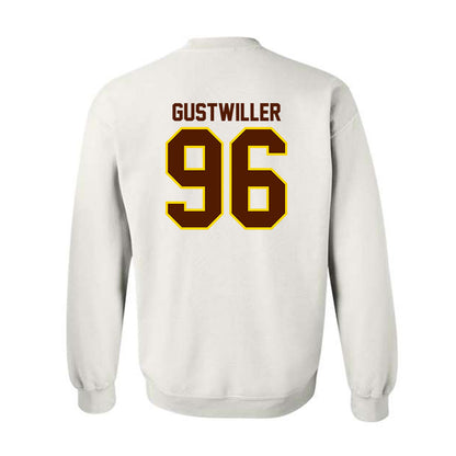 Western Michigan - NCAA Football : Dalton Gustwiller - Classic Shersey Crewneck Sweatshirt-1