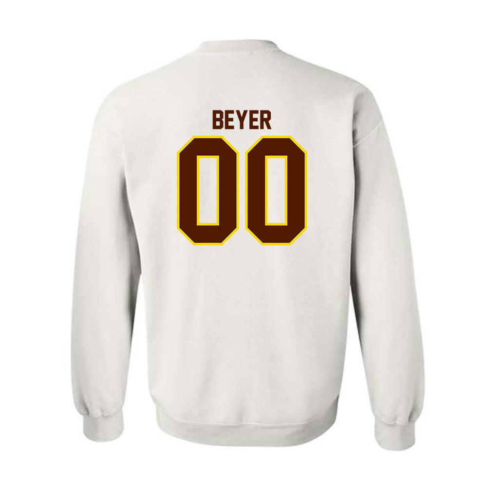 Western Michigan - NCAA Baseball : Mitchell Beyer - Classic Shersey Crewneck Sweatshirt-1