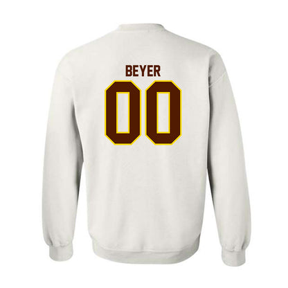 Western Michigan - NCAA Baseball : Mitchell Beyer - Classic Shersey Crewneck Sweatshirt-1