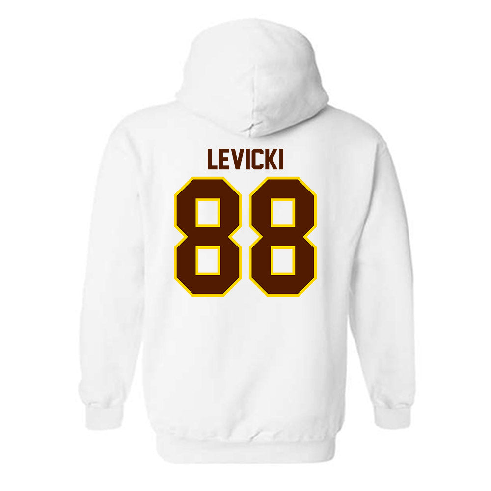 Western Michigan - NCAA Football : Nate Levicki - Classic Shersey Hooded Sweatshirt-1