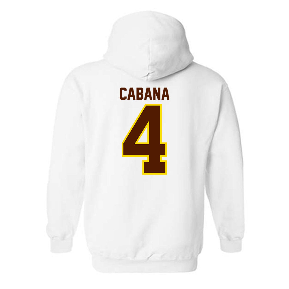 Western Michigan - NCAA Football : Cole Cabana - Classic Shersey Hooded Sweatshirt-1