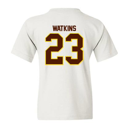 Western Michigan - NCAA Men's Basketball : DeAaron Watkins - Classic Shersey Youth T-Shirt-1