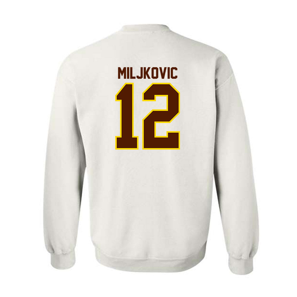 Western Michigan - NCAA Women's Basketball : Isabella Miljkovic - Classic Shersey Crewneck Sweatshirt-1
