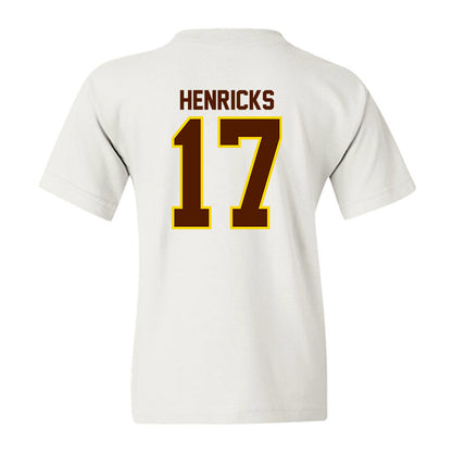 Western Michigan - NCAA Men's Ice Hockey : Ty Henricks - Classic Shersey Youth T-Shirt-1
