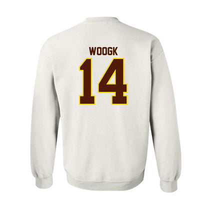 Western Michigan - NCAA Men's Ice Hockey : Colby Woogk - Classic Shersey Crewneck Sweatshirt-1