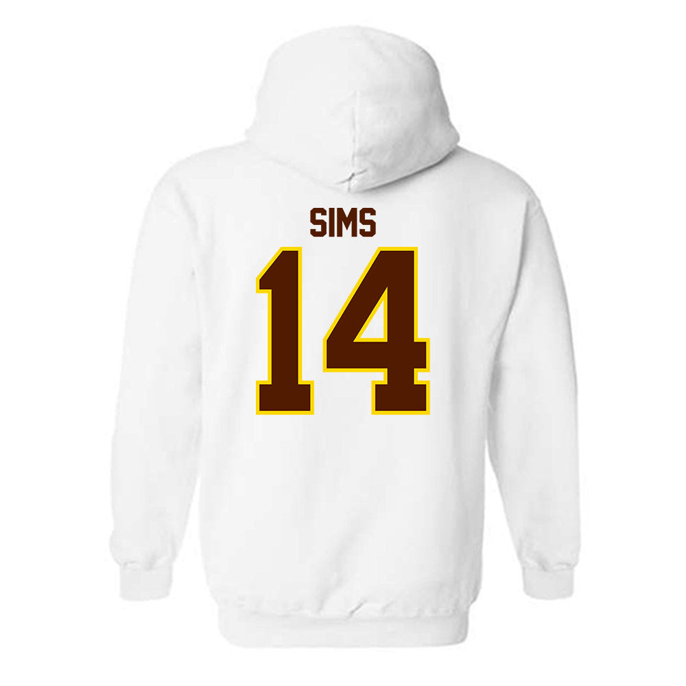 Western Michigan - NCAA Football : Jarvarius Sims - Classic Shersey Hooded Sweatshirt-1