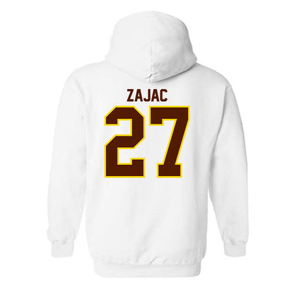 Western Michigan - NCAA Baseball : Nolan Zajac - Classic Shersey Hooded Sweatshirt-1