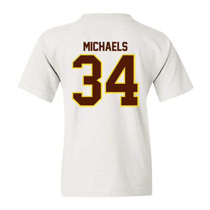 Western Michigan - NCAA Men's Ice Hockey : Owen Michaels - Classic Shersey Youth T-Shirt-1